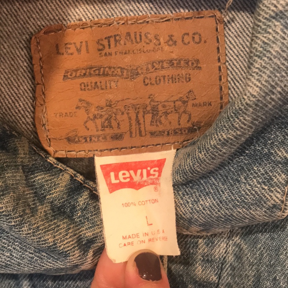 Vintage Levis Denim Jacket - Picture 7 of 14